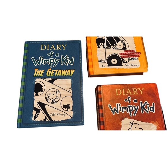 Diary Of A Wimpy Kid Book Lot - 7 Books By Jeff Kinney  Hardcover Set Includes M - Picture 2 of 11